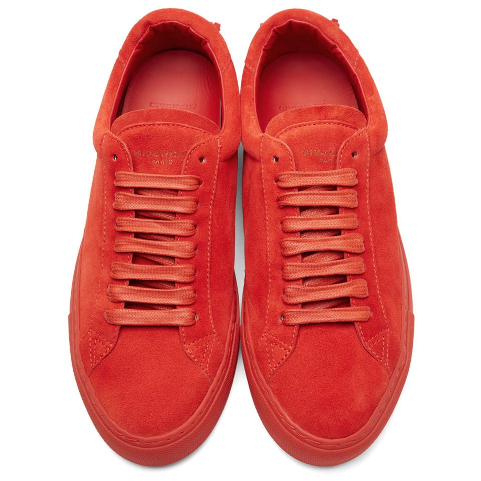 givenchy red sneakers