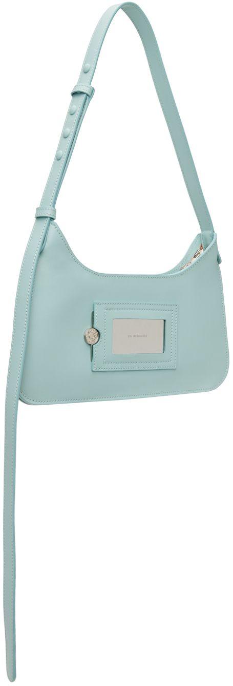 Acne Studios - Platt mini shoulder bag - Light blue