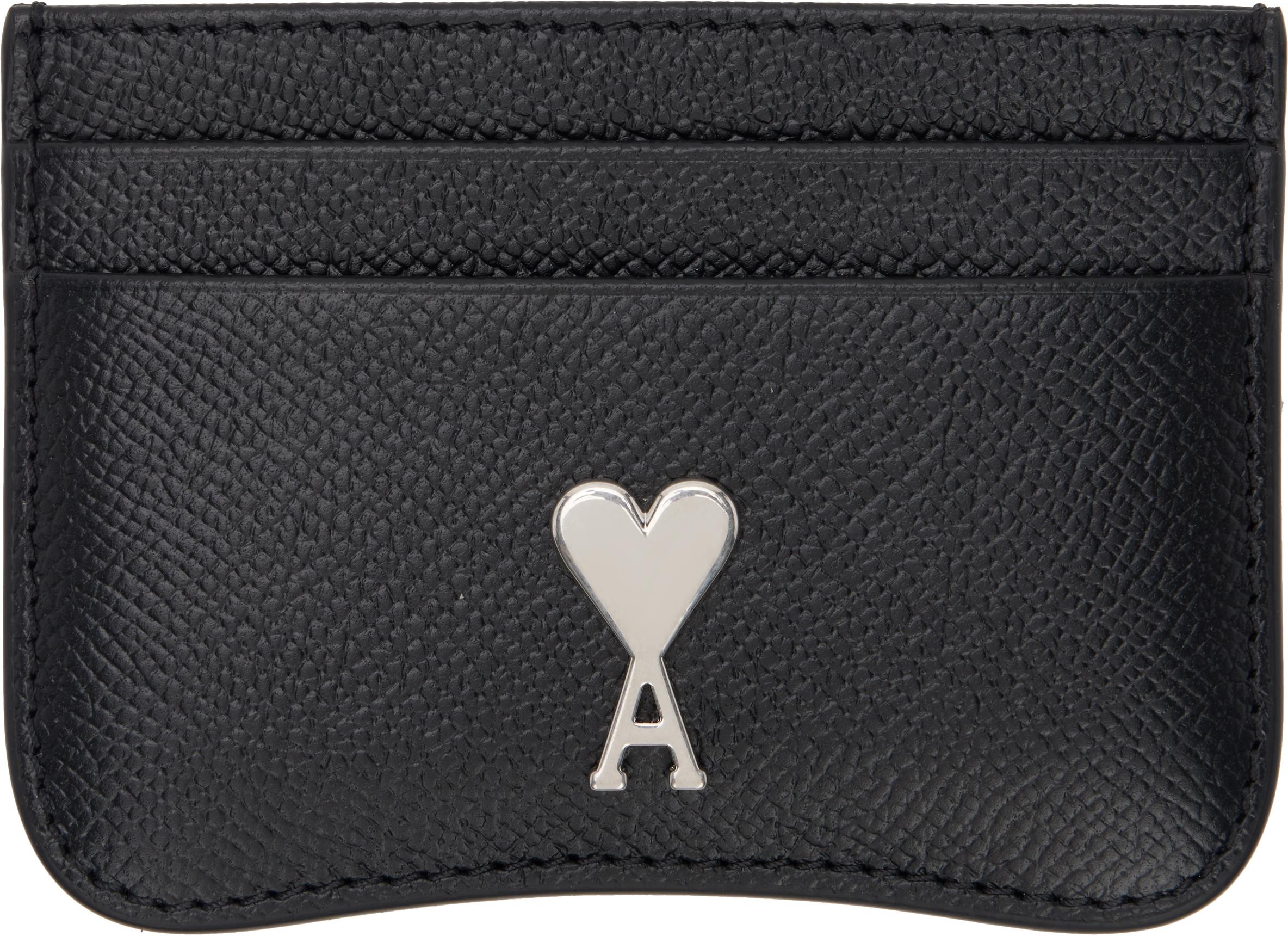 ★AMI PARIS★ 23SS Men's Heart Logo Half Wallet (USL012 AL00 28087181_57683376_1000.jpg