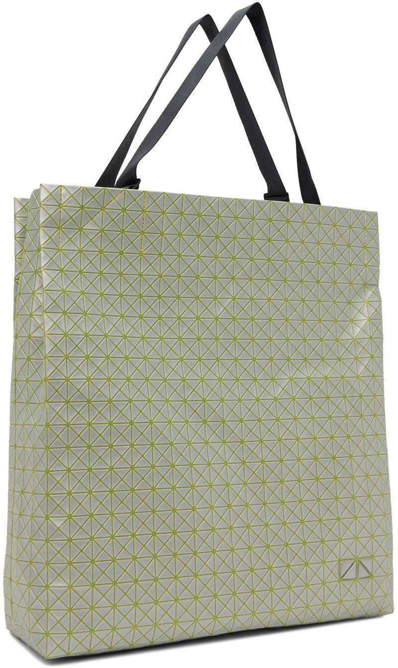 BAO BAO ISSEY MIYAKE Green & Black Reflector Saddle Bag