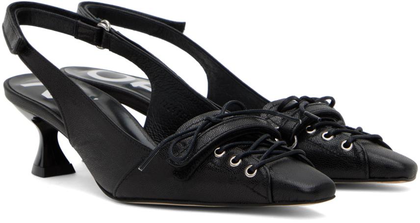 Black OPEN YY Heels for Women | Lyst