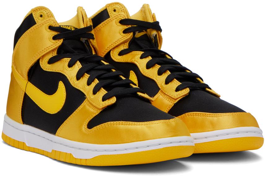Nike Yellow & Black Dunk High Sneakers | Lyst Nike Yellow & Black Dunk High Sneakers | Lyst