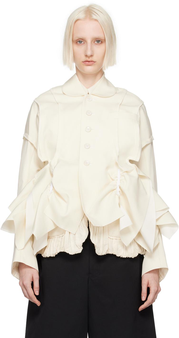 COMME des GARCONS - TAO COMME des GARCONS フリル襟アシメ