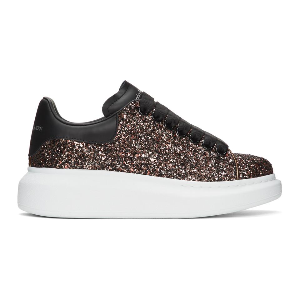 alexander mcqueen black sparkle