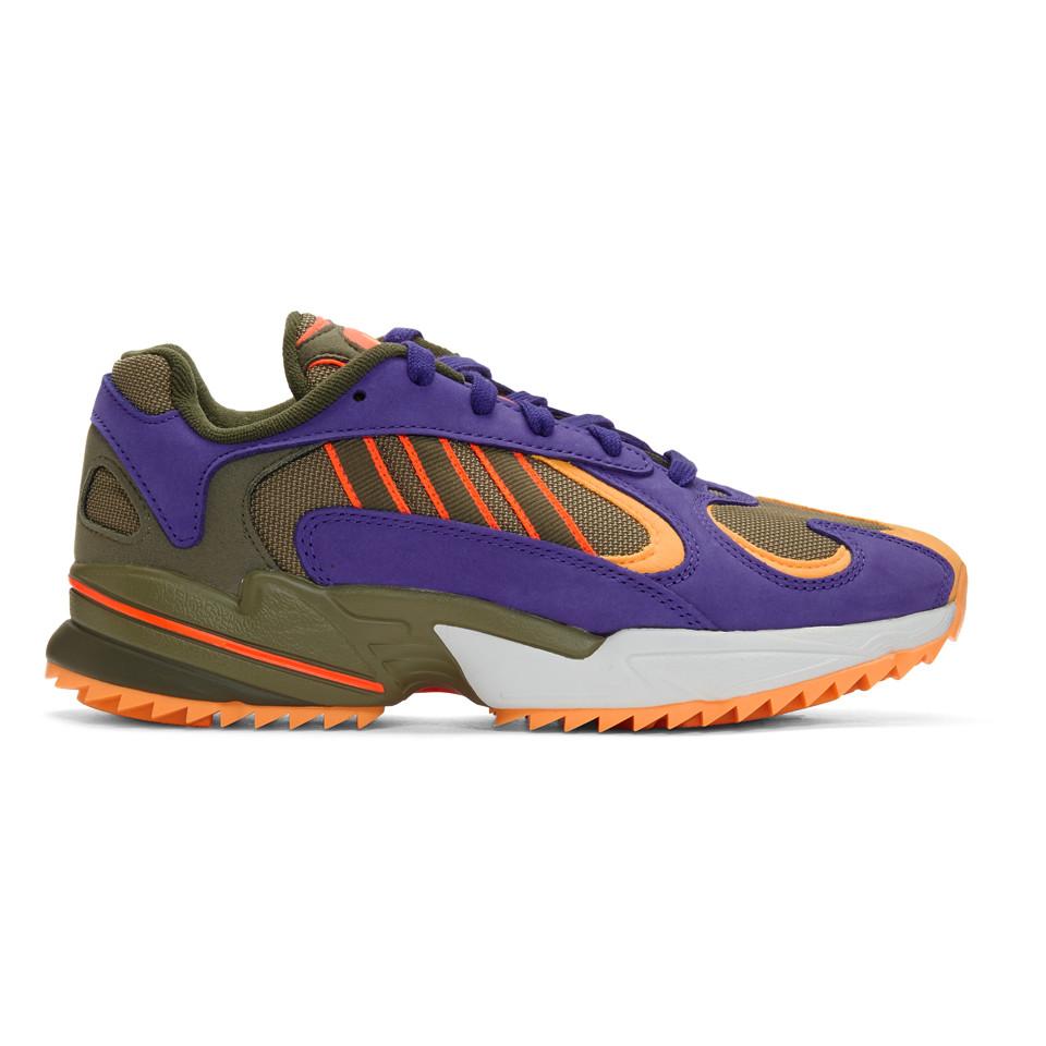 adidas Originals Green And Purple Yung-1 Trail Sneakers for Men - Save 38%  | Lyst