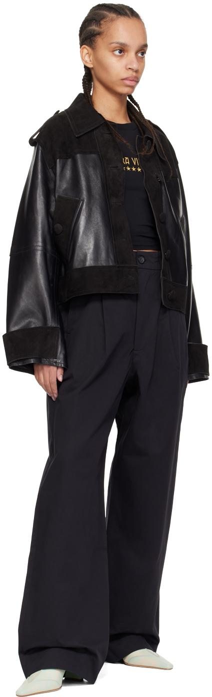 eytys】Scout Trousers Black ワイドパンツ