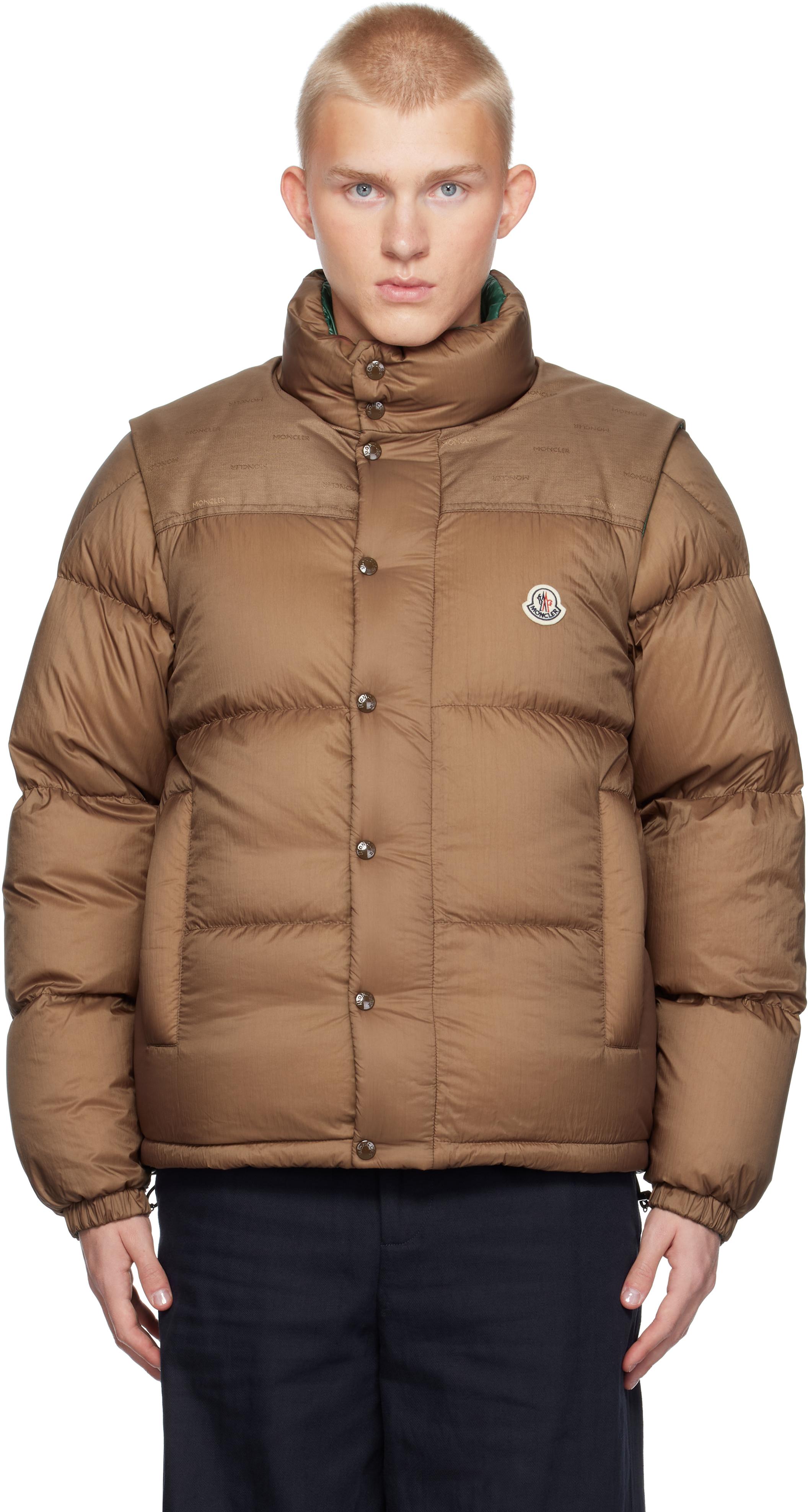Moncler Onia Jacket Moncler Verone Reversible Short Down Jacket In