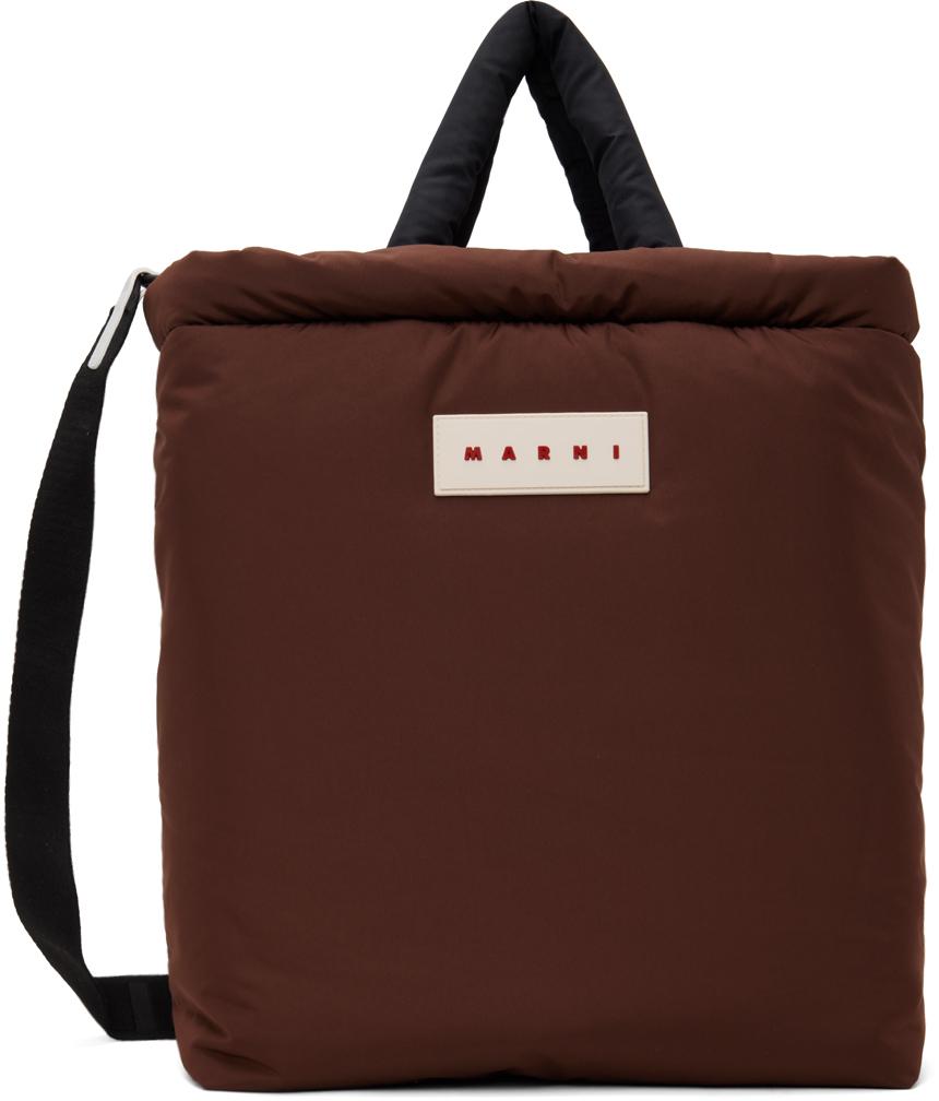 MARNI ブラウン トートバッグ　ユニセックス MARNI ブラウン トートバッグユニセックス