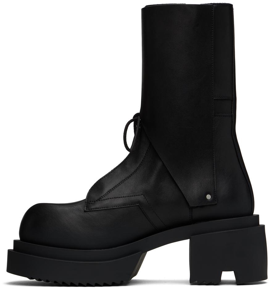 rickowens bogunブーツ Rick Owens Beatle Bogun 60mm プラットフォーム ブーツ