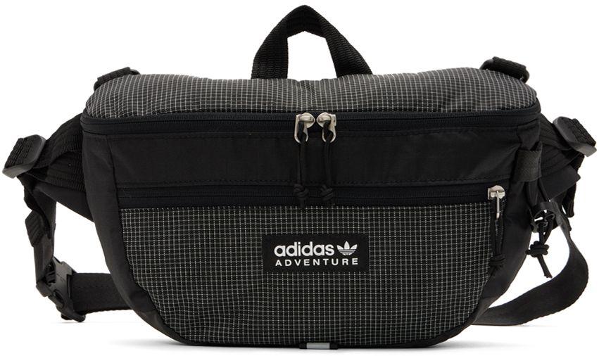 adidas Originals Black Adventure Waist Bag for Men | Lyst
