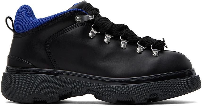 Burberry Men's Rogue Leather Boot Black