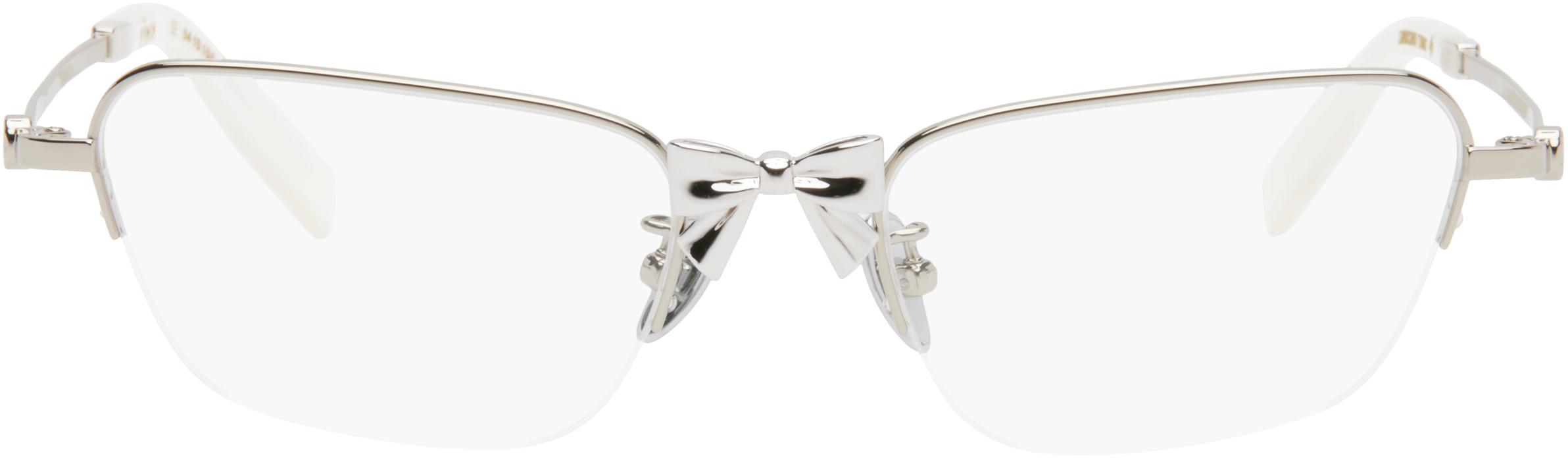 新発売Shushutong YVMIN 金属伊達メガネリボン②18k金