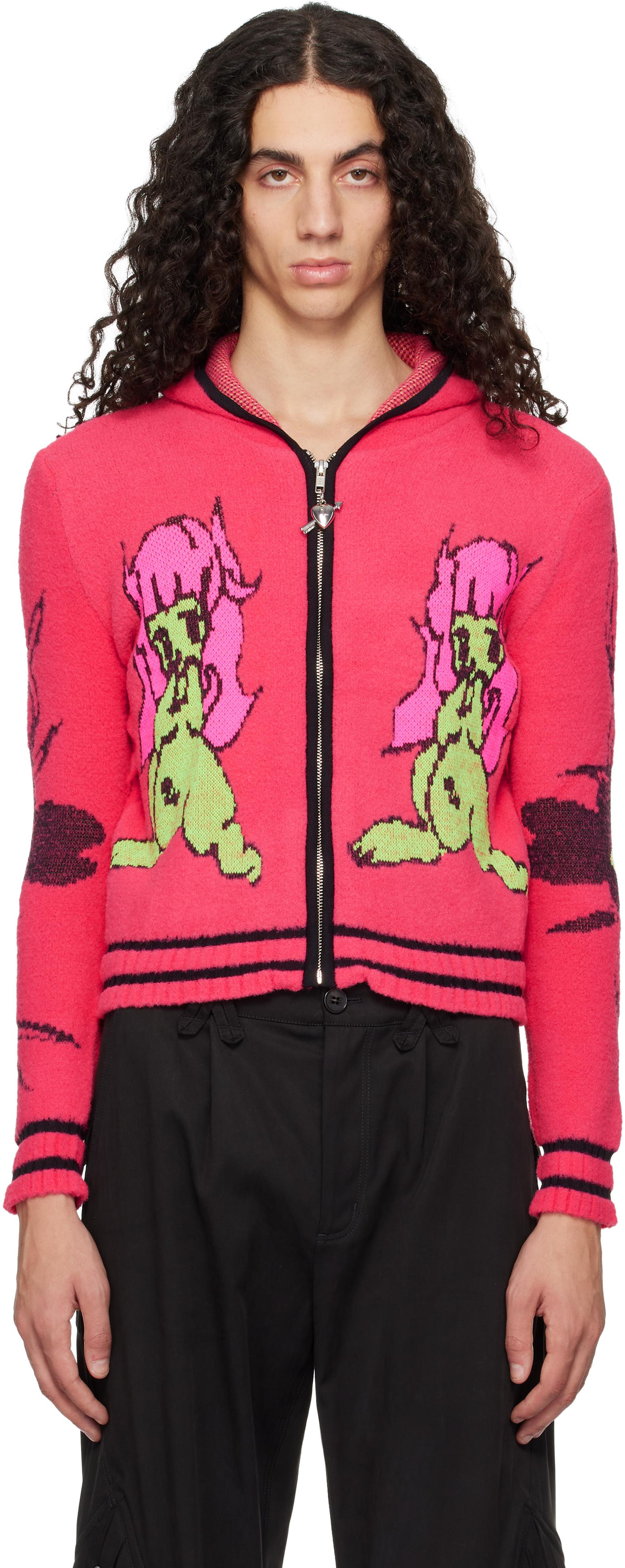 chopova lowenaパーカー Chopova Lowena: Black Cry Baby Hoodie | SSENSE
