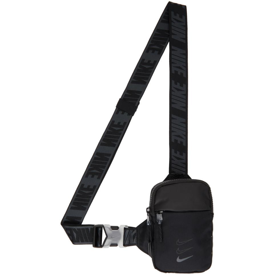 Nike Canvas Black Sportswear Essential Messenger Bag for Men - Lyst