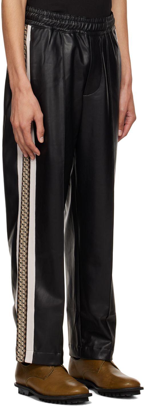Sasquatchfabrix. Embroidered Track Pants in Black for Men | Lyst