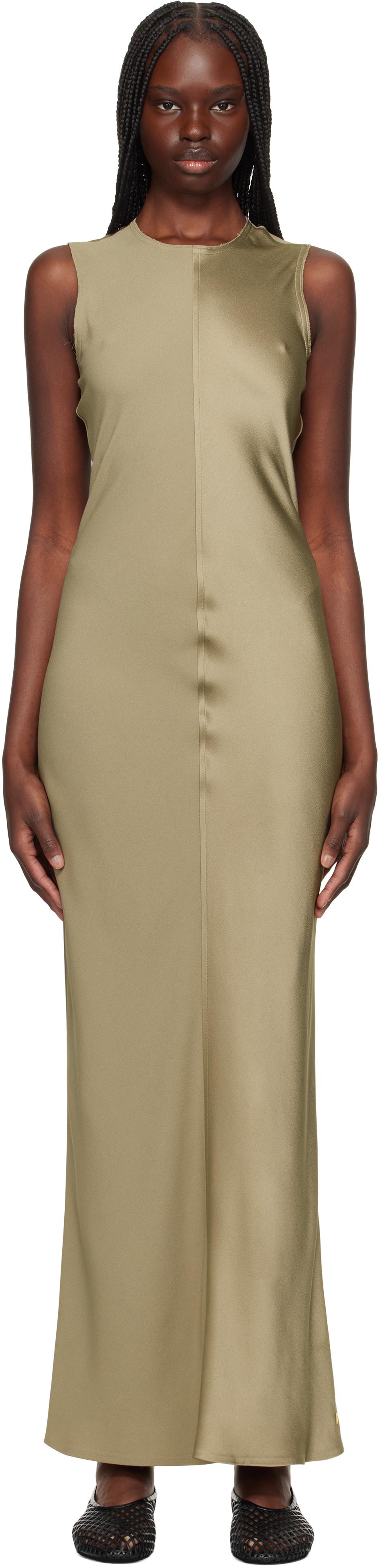 AMI PARIS ノースリーブ ボタン マキシワンピース レディース Ami Paris カジュアル & サマーマキシワンピース