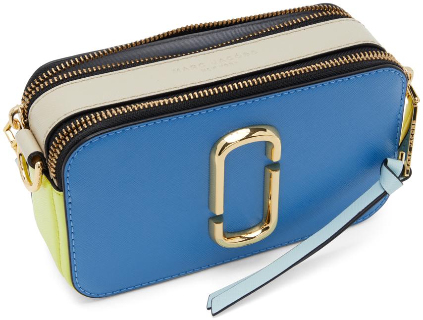 Marc Jacobs - Authenticated Snapshot Handbag - Leather Blue Plain for Women, Very Good Condition