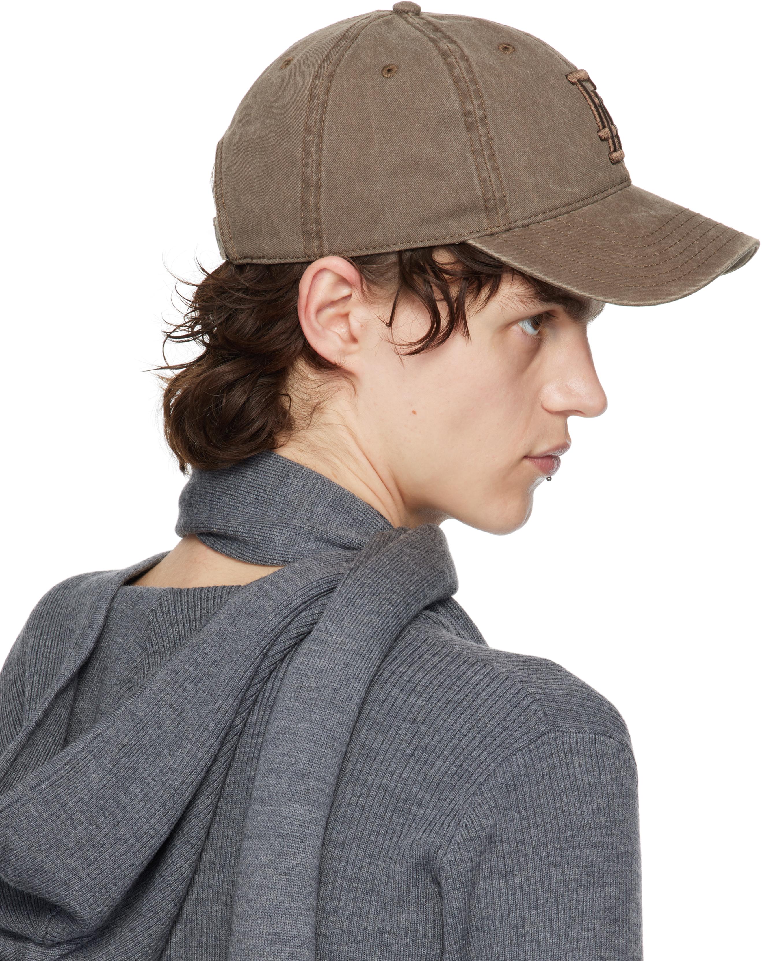 AARON ESH 'Ae' Cap in Grey for Men | Lyst UK