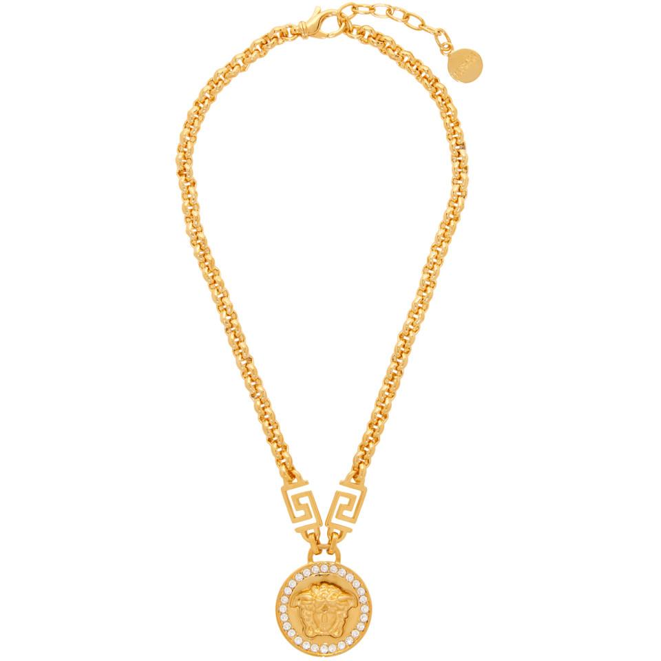 versace icon medusa necklace