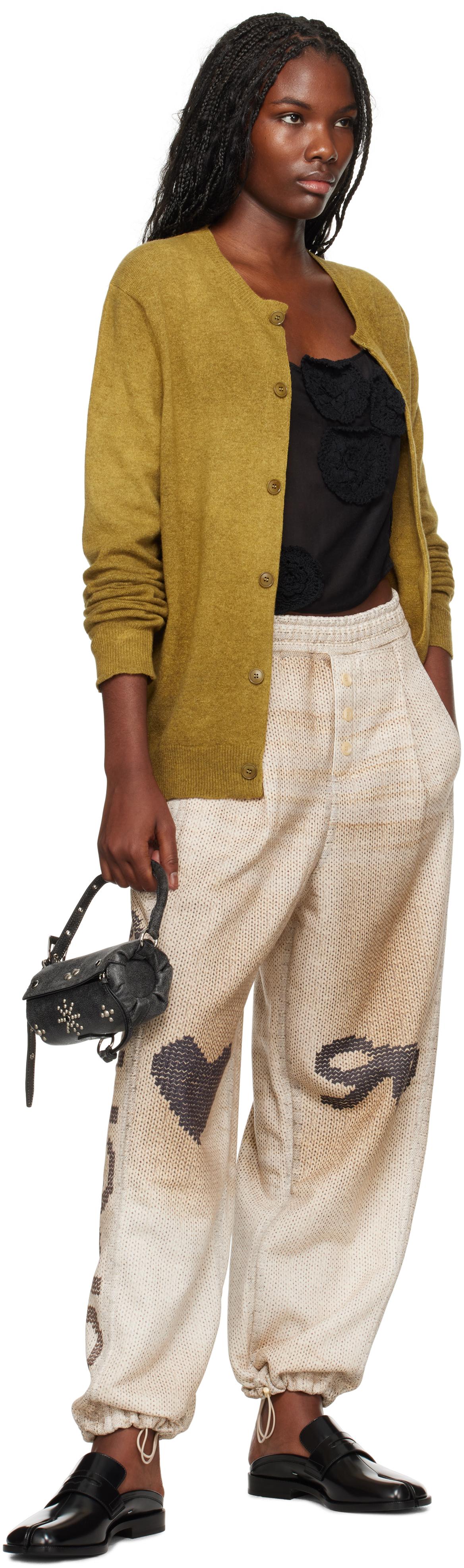 OPEN YY Pet Club Graphic Pajama Lounge Pants in Natural | Lyst