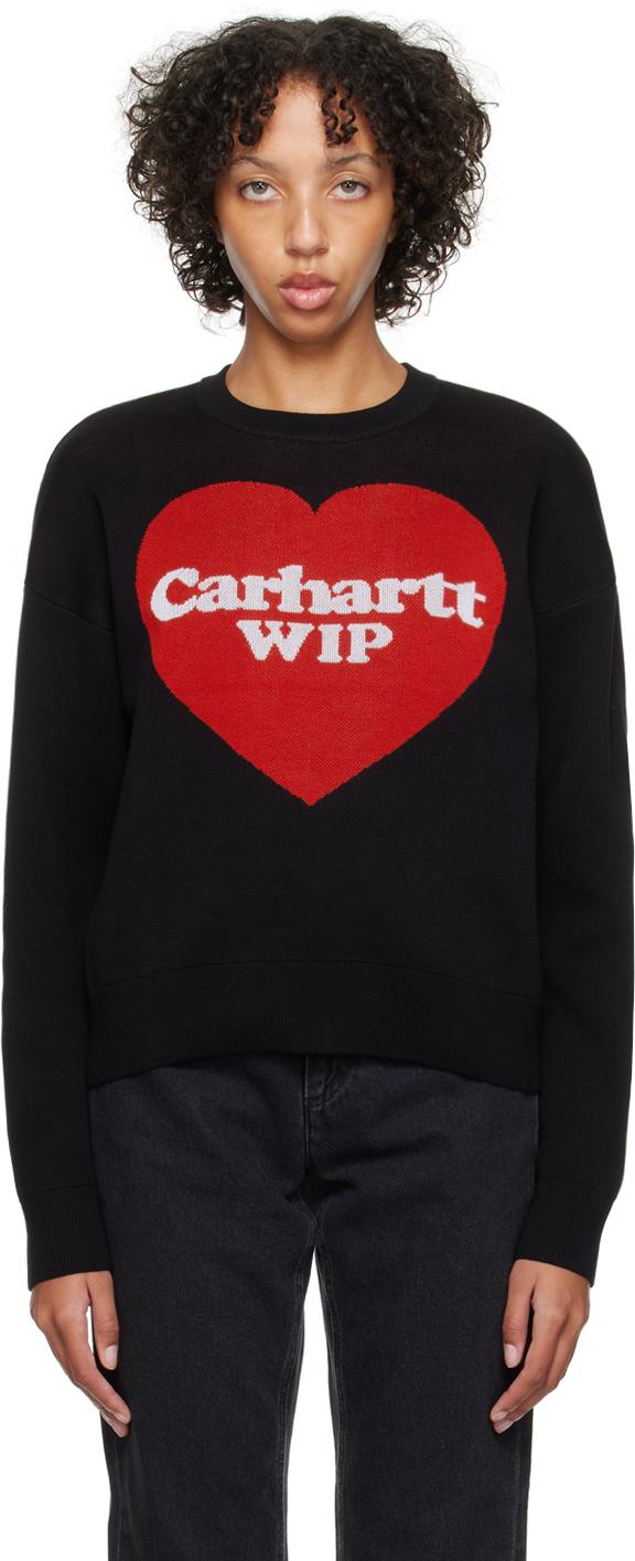 Carhartt Heart Sweater in Red Lyst UK