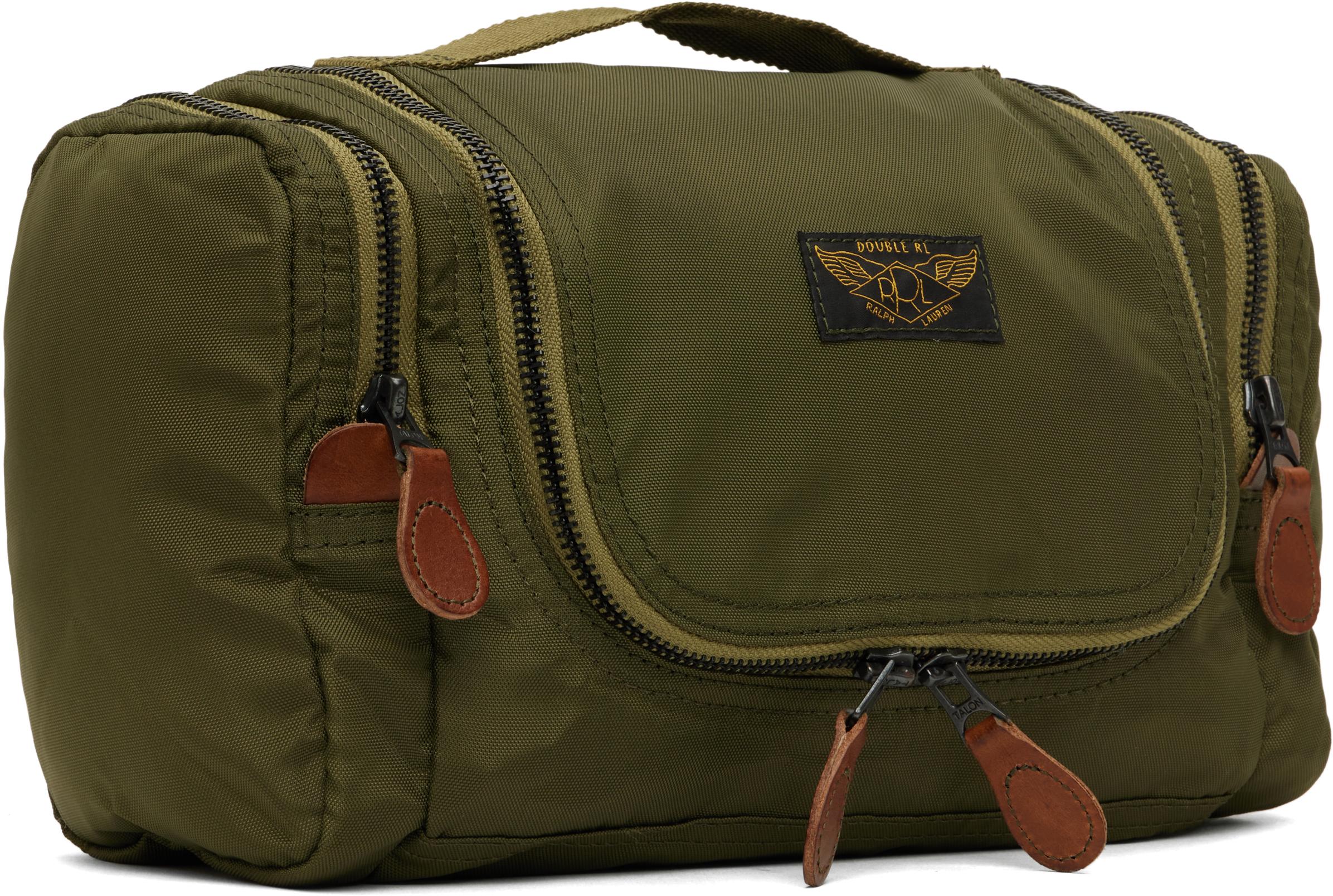 rrl-OLIVE-DRAB-Khaki-Nylon-