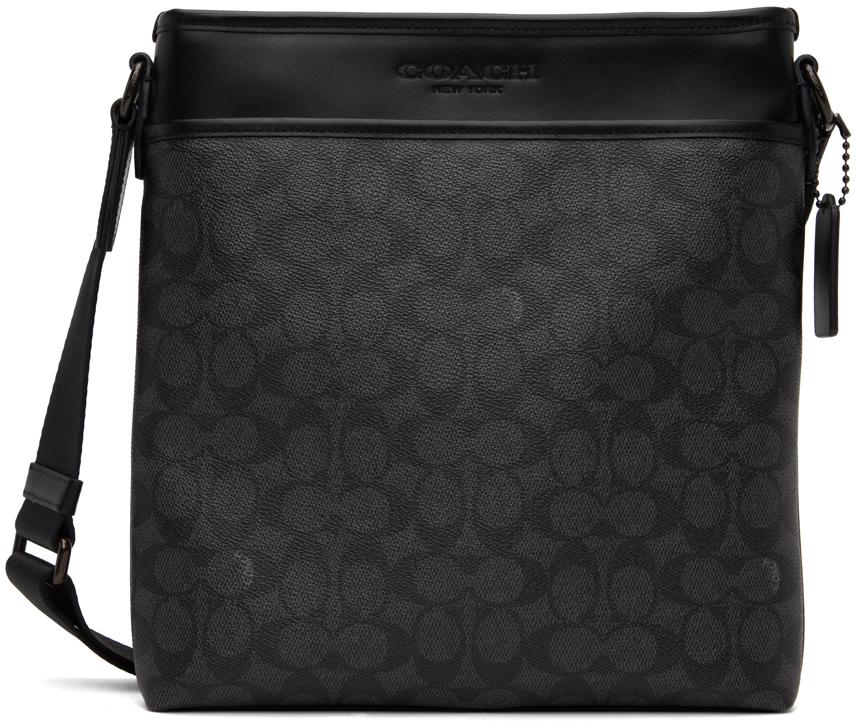 COACH Black Gotham Slim Crossbody Messenger Bag for Men Lyst Canada