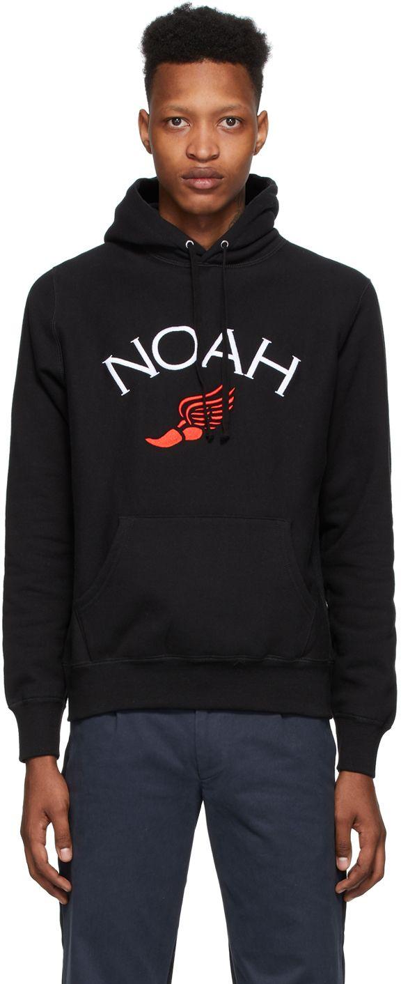 Noah Winged Foot Hoodie in Black for Men | Lyst