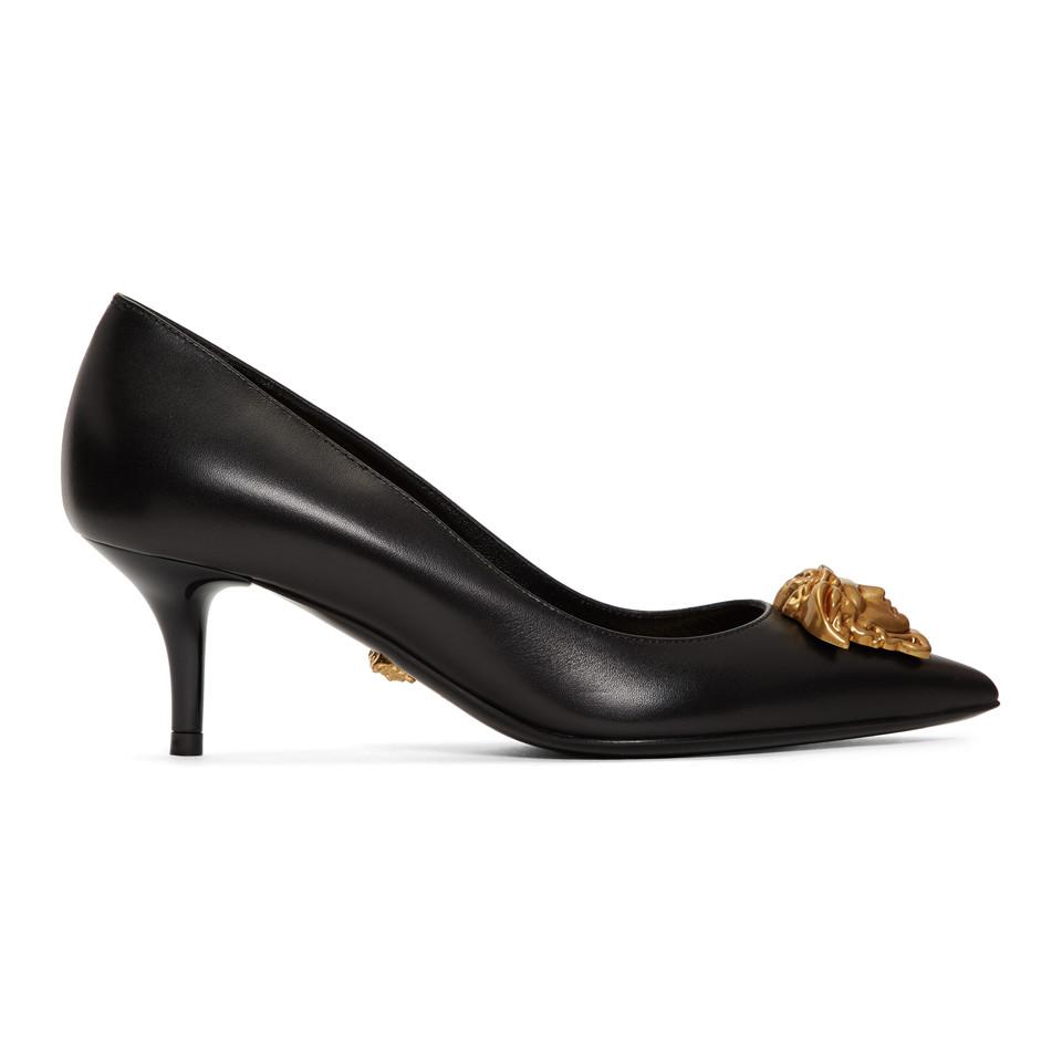 medusa heels versace