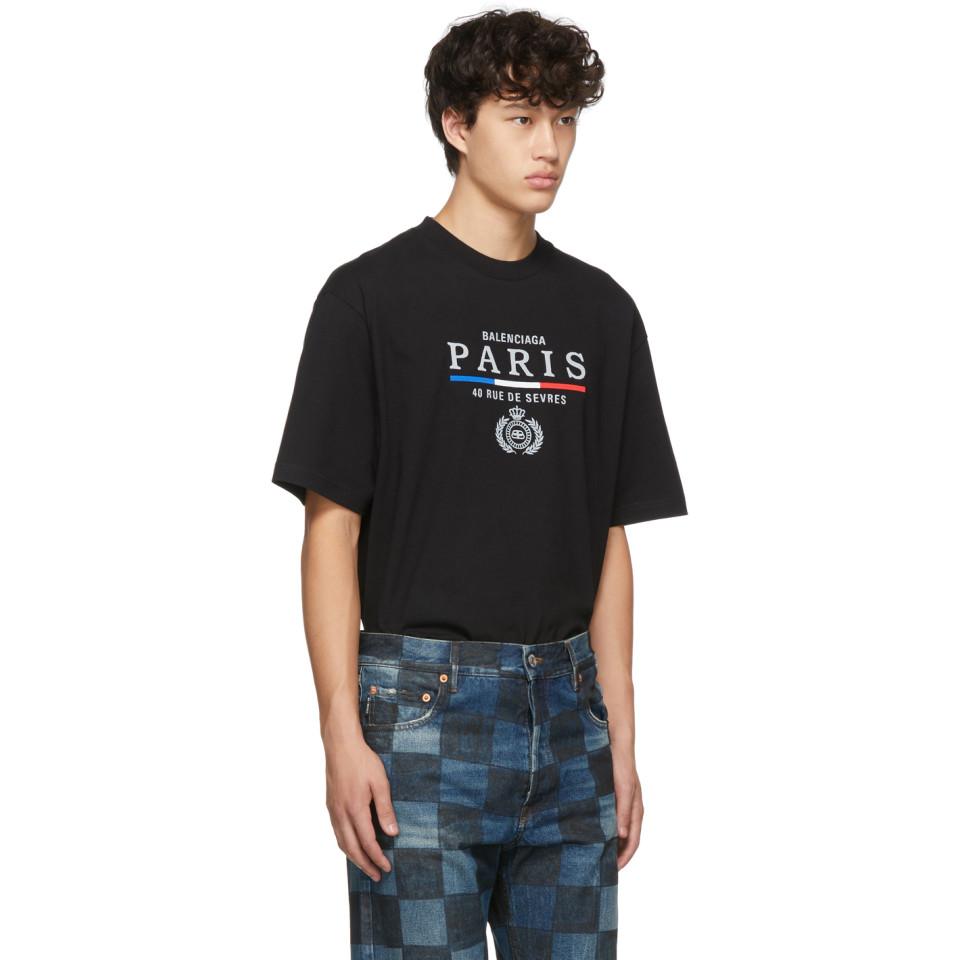 balenciaga flag shirt