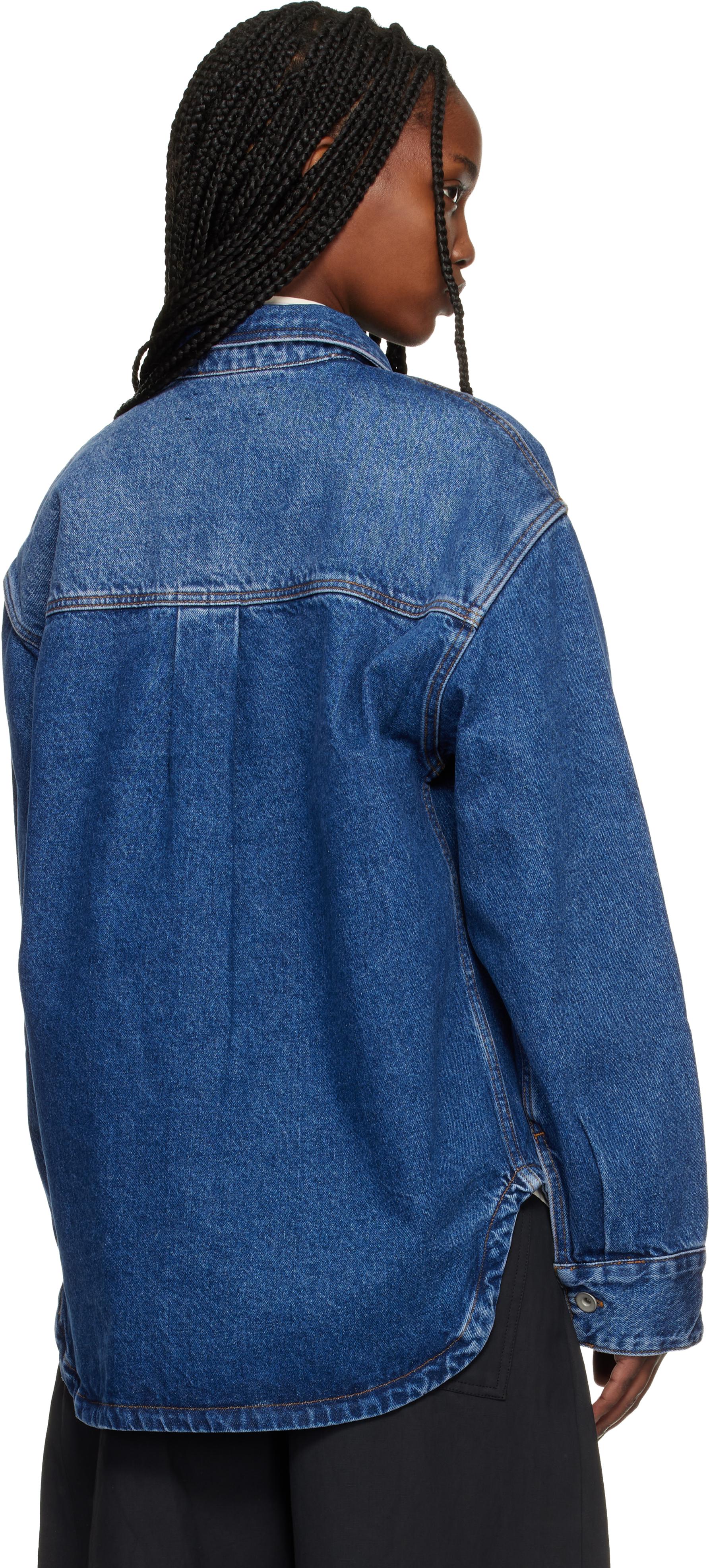 Studio Nicholson Paso Denim Shirt in Blue | Lyst Canada