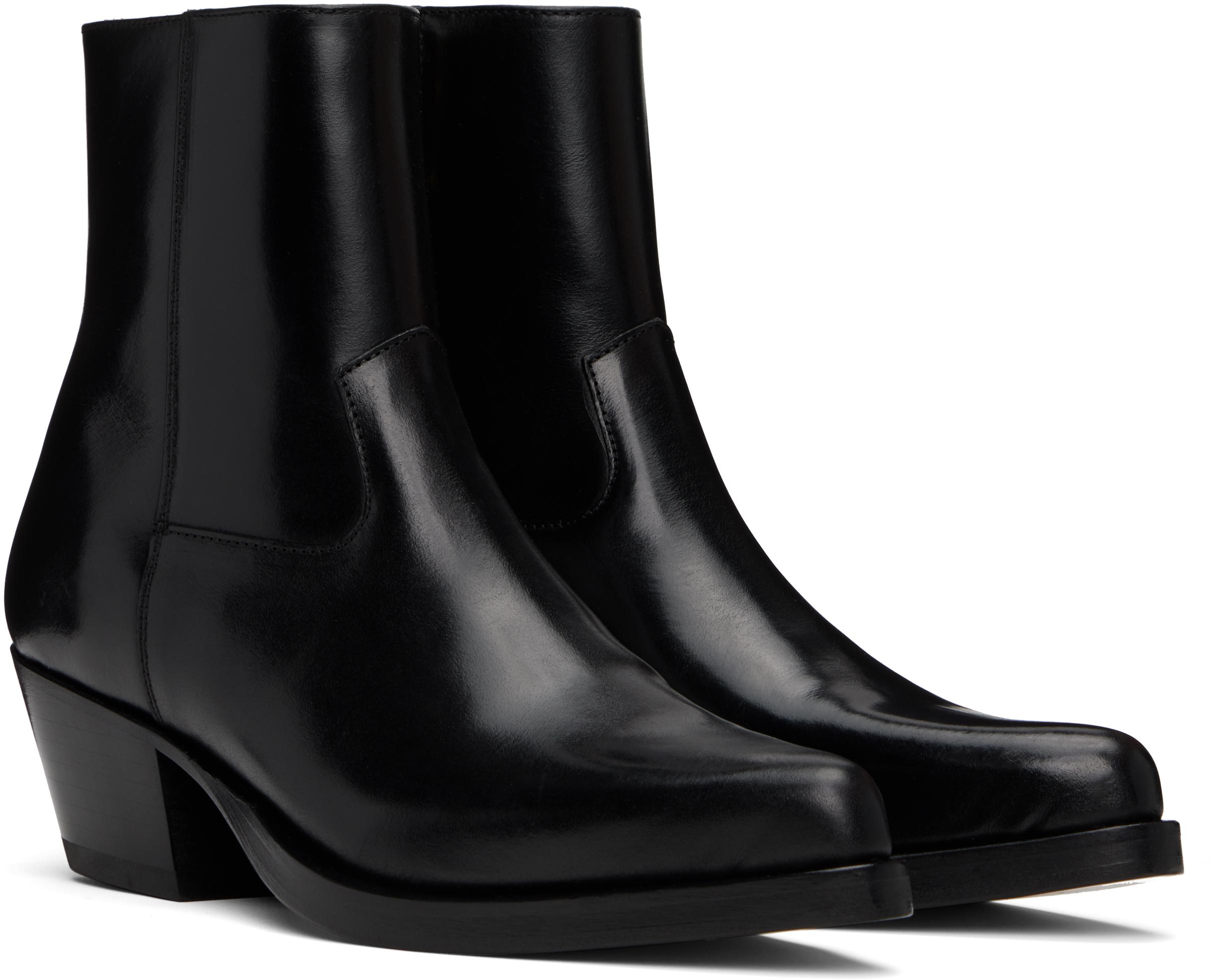 靴 ernest w baker heel boots Black Western Boots by Ernest W. Baker on Sale