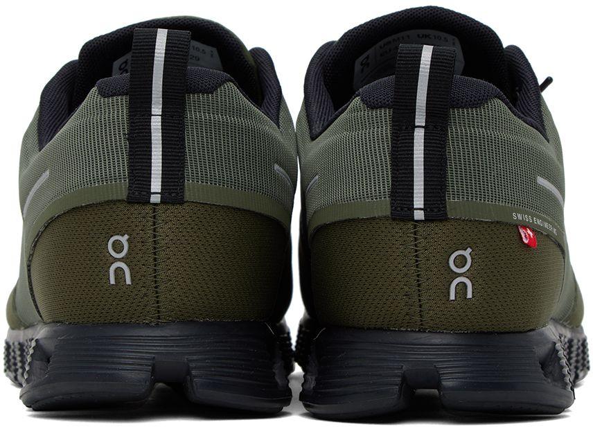 On Khaki Cloud 5 Waterproof Sneakers in Black for Men | Lyst