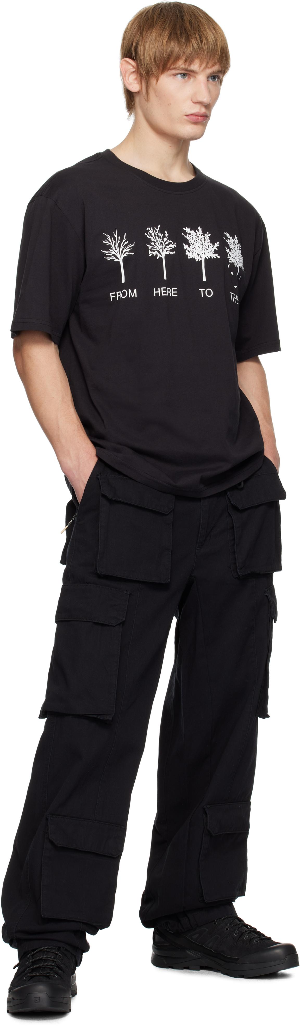 メンズ RCOS ブラック From Here To There Tシャツ ブラック | Lyst