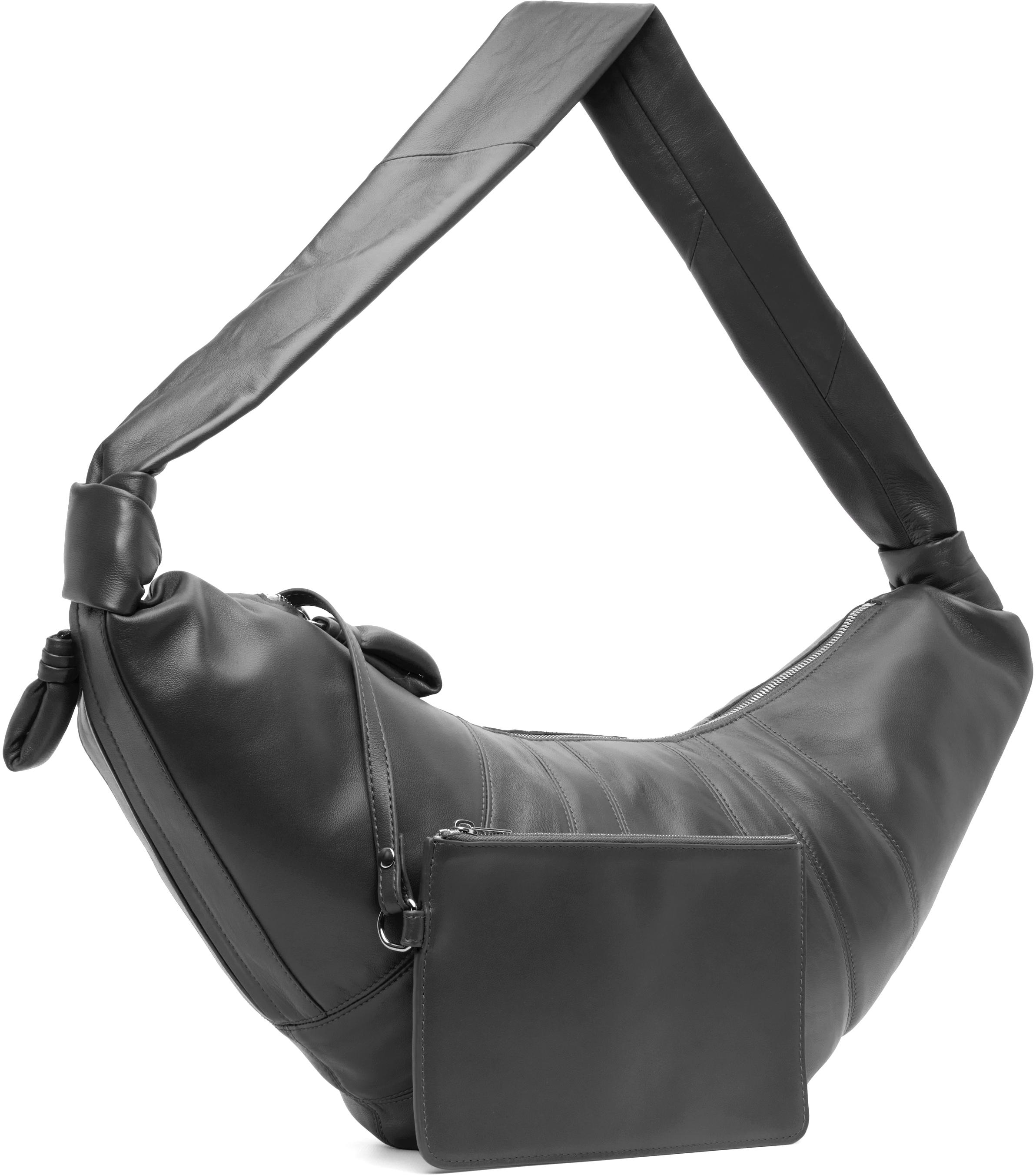 Lemaire Large Croissant Bag in Gray | Lyst