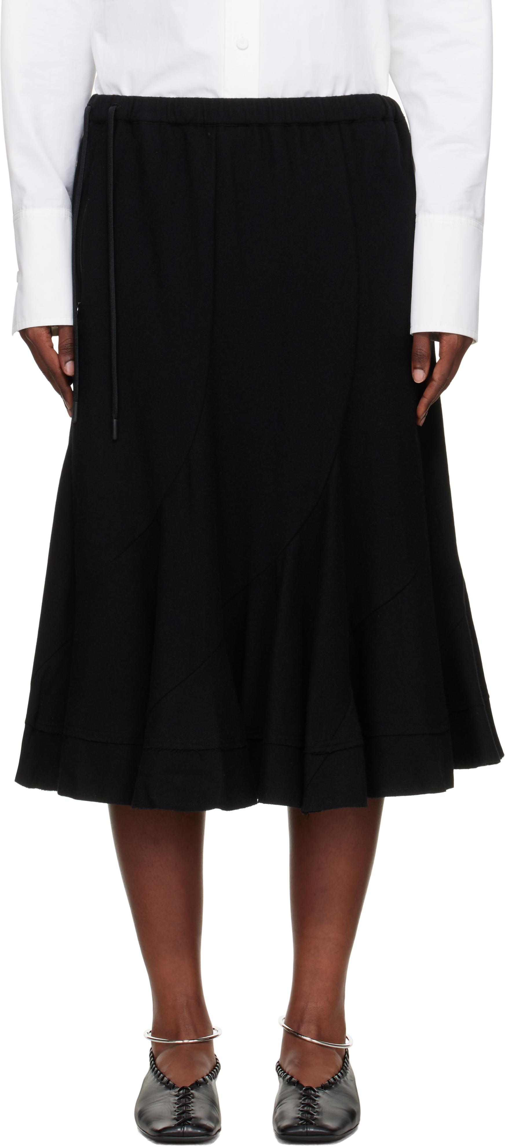 スカート Yohji Yamamoto Gather Frill Skirt ASYMMETRIC GATHERED SKIRT(XS Black): Vintage 1.2｜THE SHOP