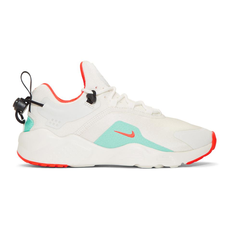 Nike Huarache City Move Sneaker In White Lyst Nike Huarache City Move Sneaker In White Lyst