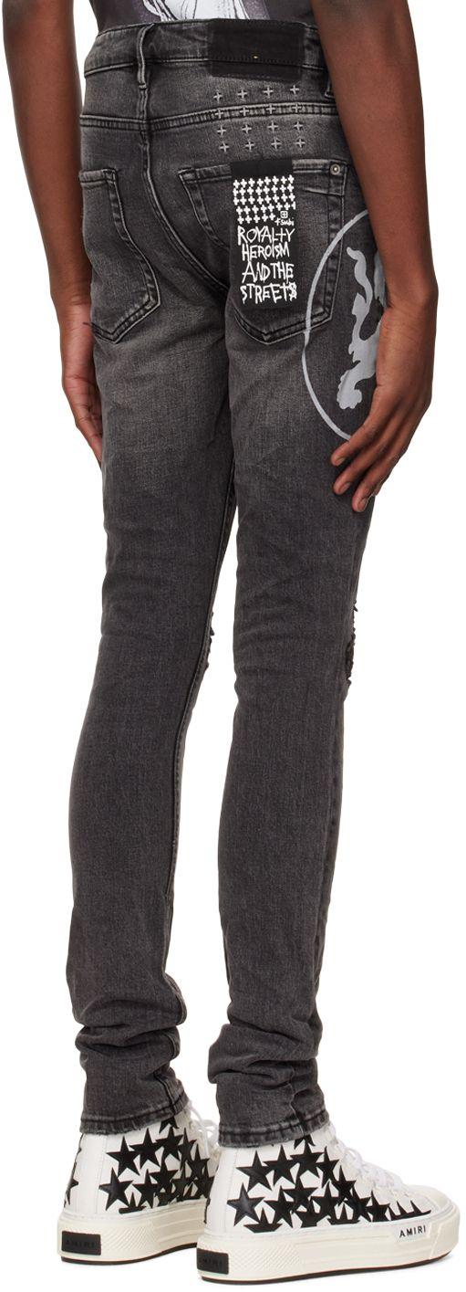 Ksubi Van Winkle Lion Jeans in Black for Men | Lyst