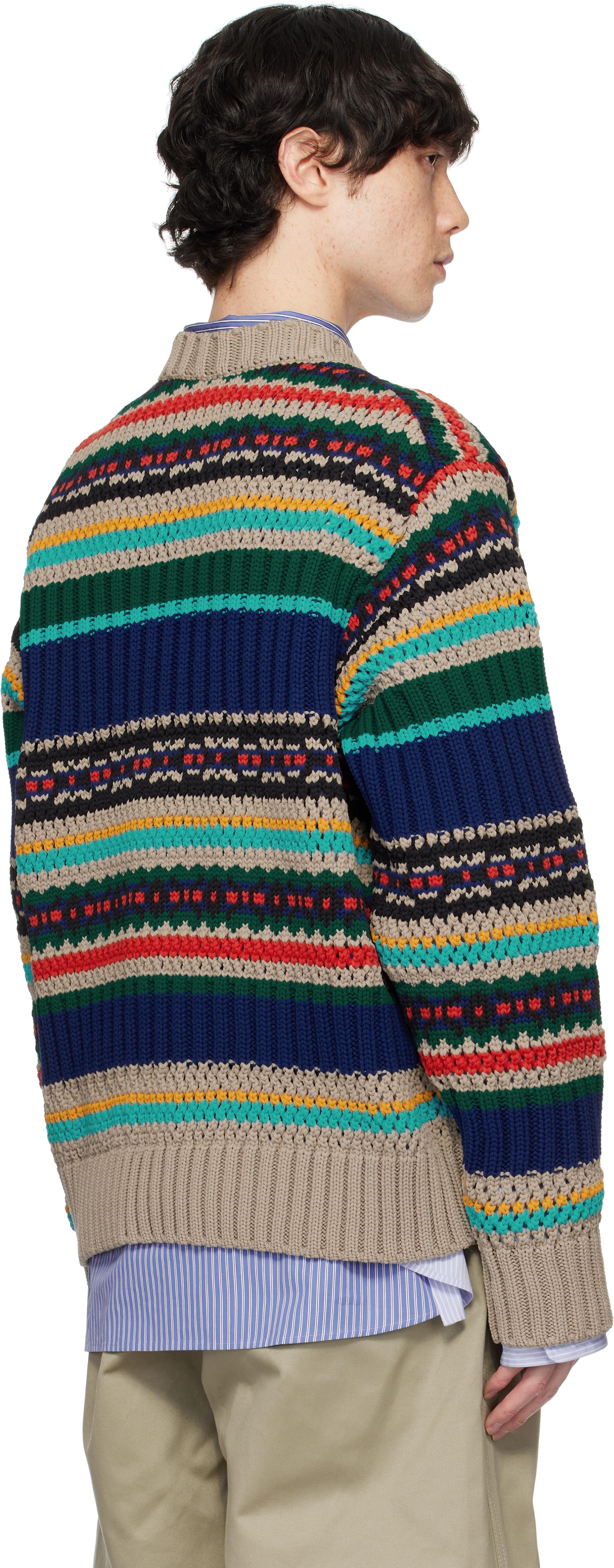 楽天市場】sacai サカイ 18-01581M ﾏﾙﾁｶﾗｰ ﾉﾙﾃﾞｨｯｸ柄 ﾌﾟﾙｵｰﾊﾞｰ