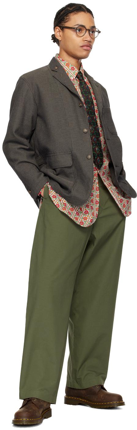 Engineered Garments メンズ グリーン Enginee Garments カーキ Engineered Garments メンズ グリーン Enginee Garments カーキ