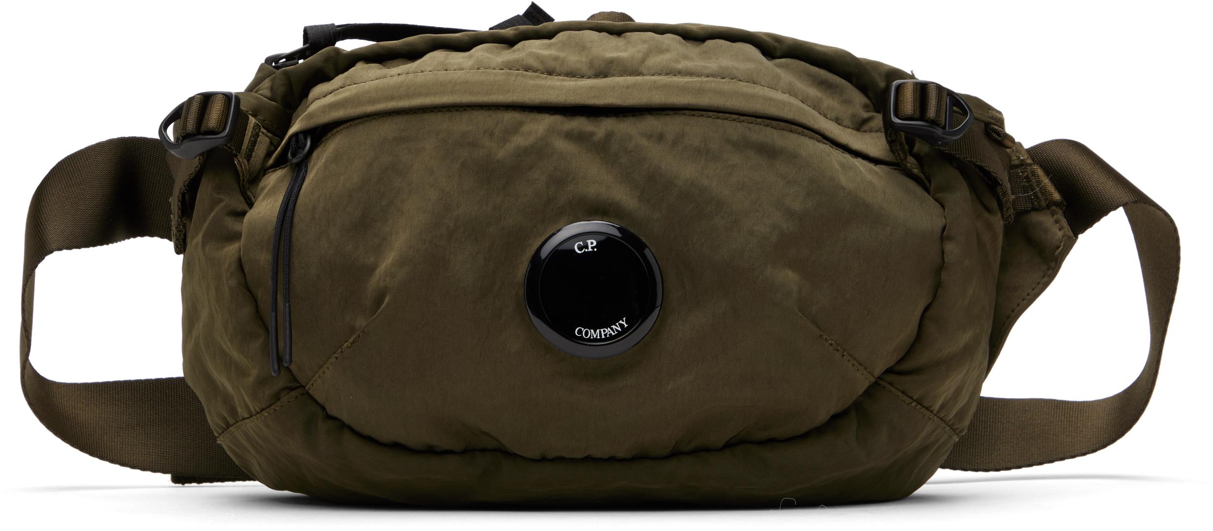 C.P. Company Khaki Nylon B Crossbody Pack Bag in Black for Men 