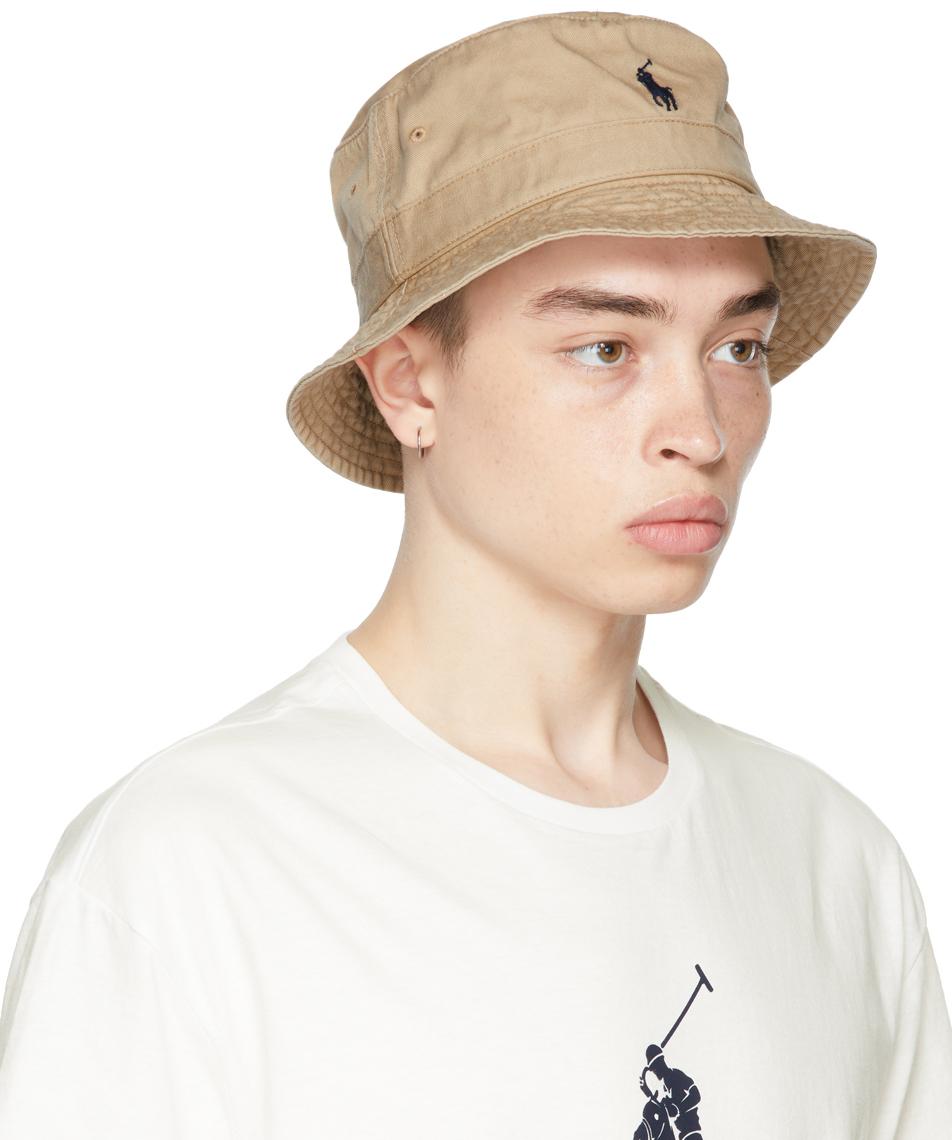 polo khaki hat