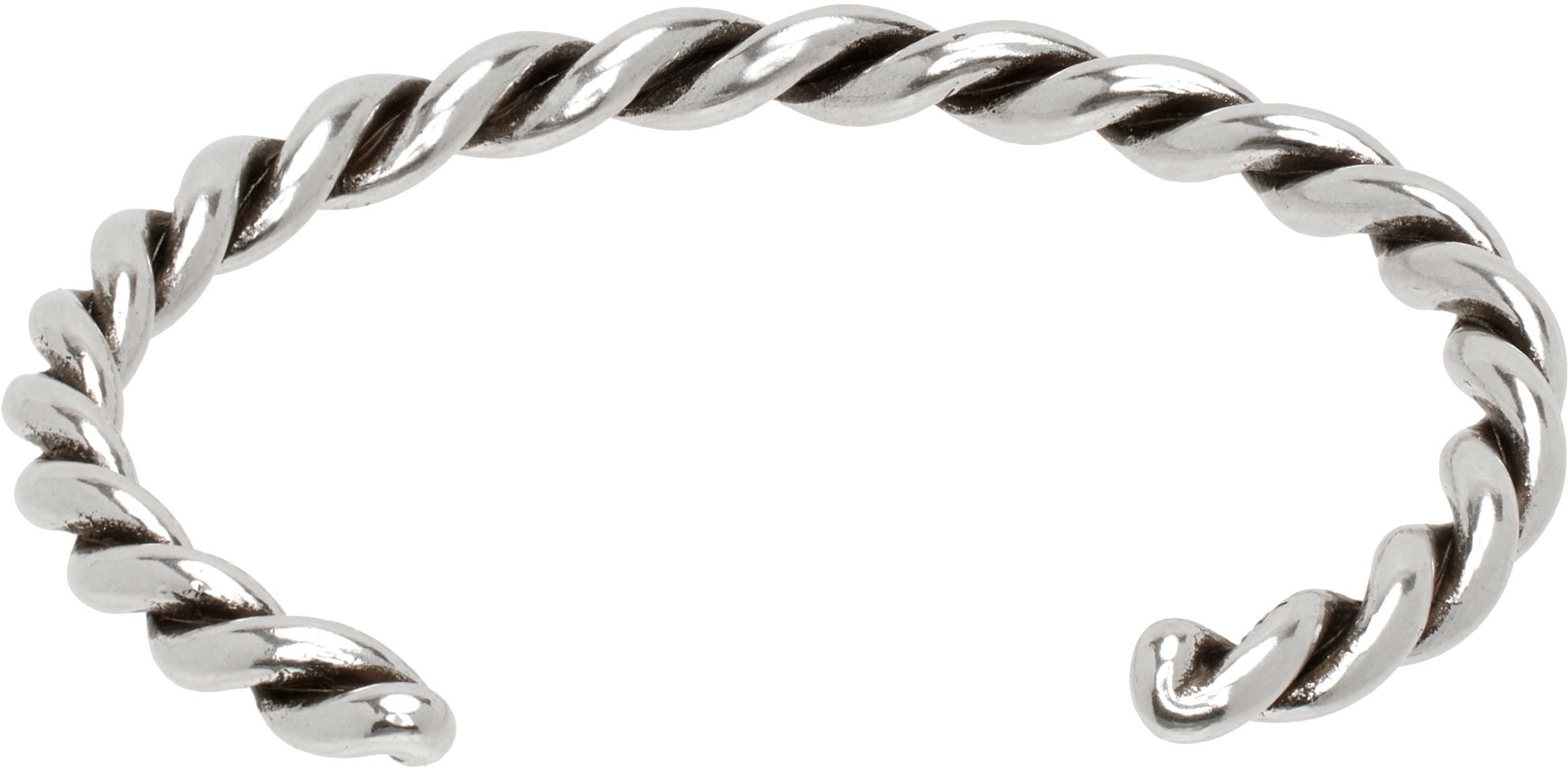 【関税込み】Isabel Marant シルバー Paco ブレスレット BRACELET SEAN Homme écru-bronze | ISABEL MARANT Site Officiel