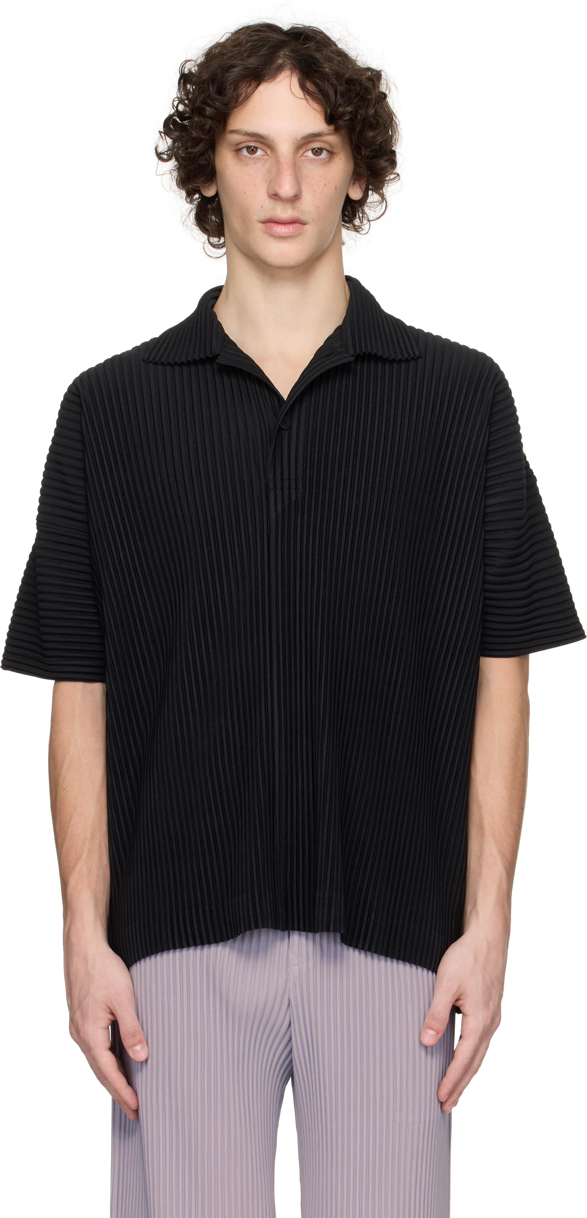 HOMME PLISSÉ ISSEY MIYAKE オムプリッセ ポロ HOMME PLISSÉ ISSEY MIYAKE オムプリッセ ポロ（2年保証』 楽天