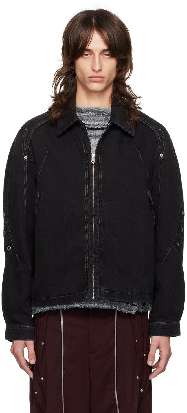 Kiko Kostadinov Levi'S Edition Articulate Darted Jacket in Black