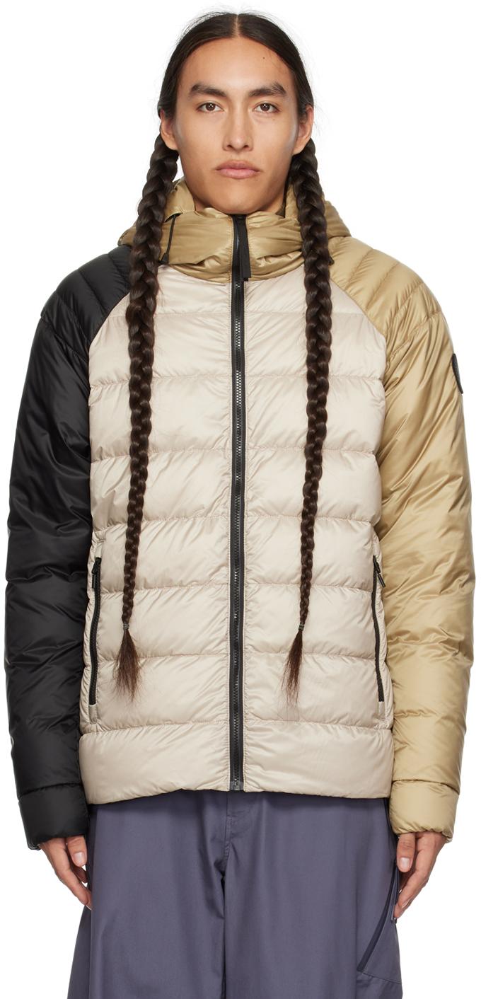 Canada Goose Beige Legacy Reversible Down Jacket in Black for Men | Lyst UK