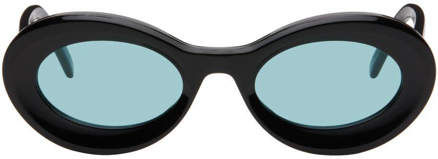 effektivitet skandale areal Loewe Black Loop Sunglasses for Men | Lyst