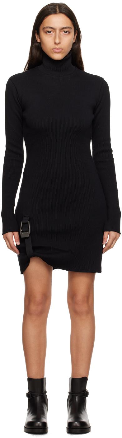 1017 ALYX 9SM レディース ブラック Mark Flood ミニワンピース ワンピース 