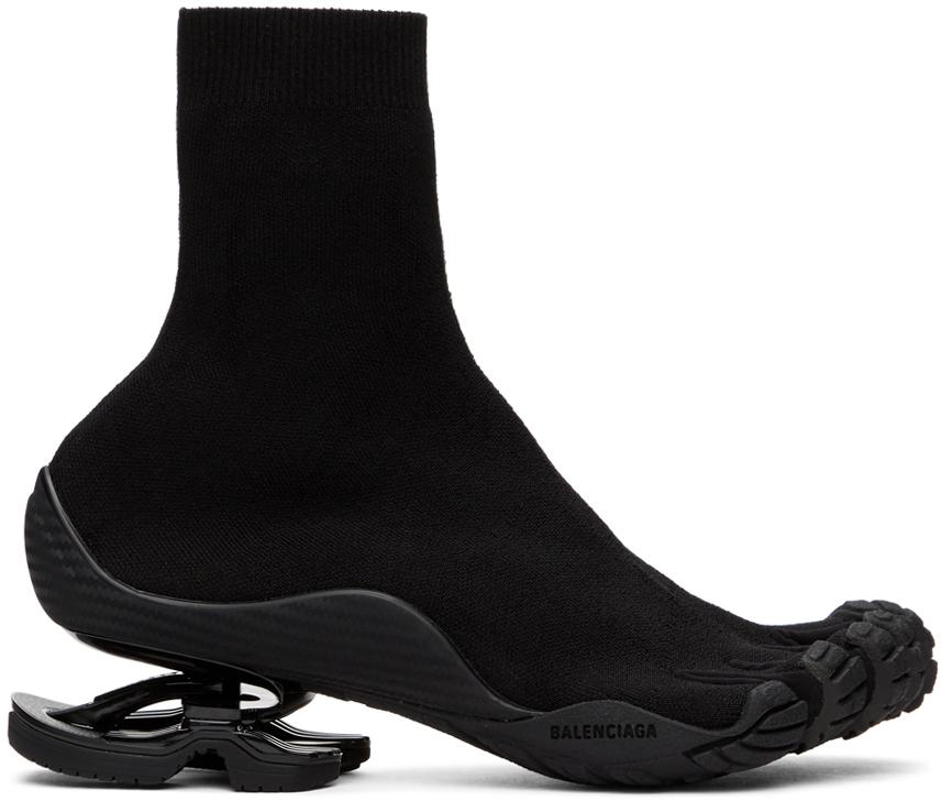 Baskets montantes à orteils noires Balenciaga pour homme en coloris Noir |  Lyst