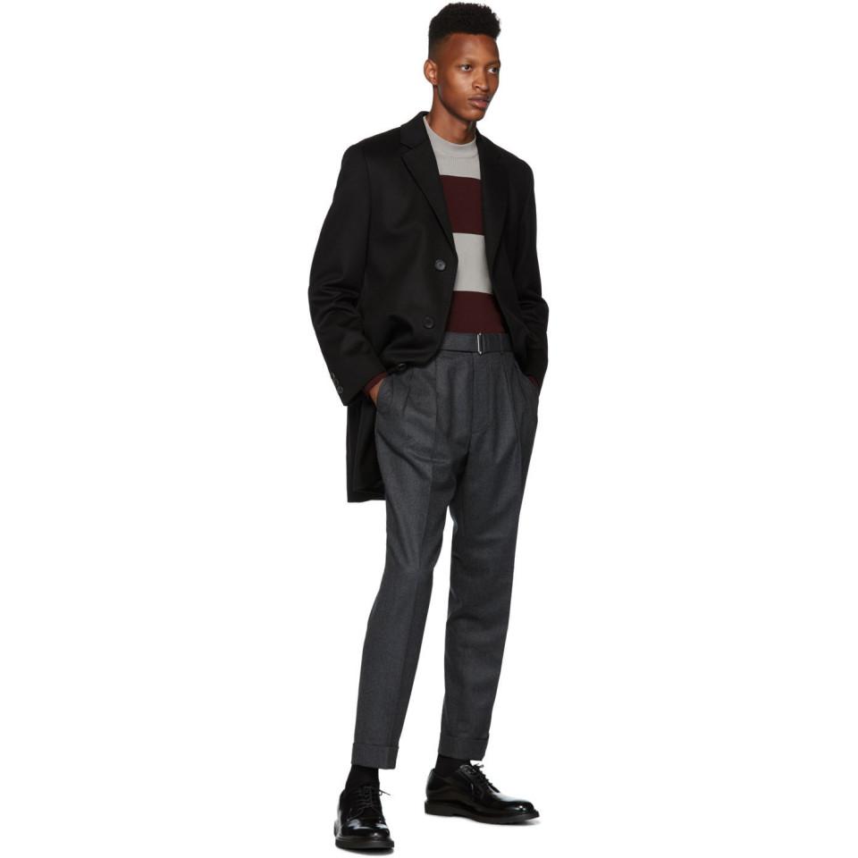 BOSS by HUGO BOSS Wool Black The Stratus 3 Coat for Men | Lyst Canada